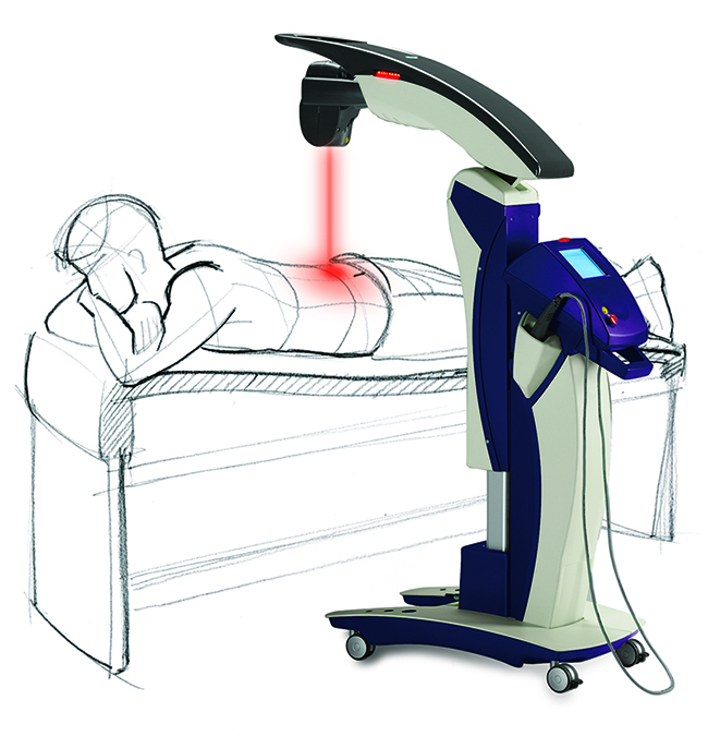 painless laser therapy chiropractic clinic